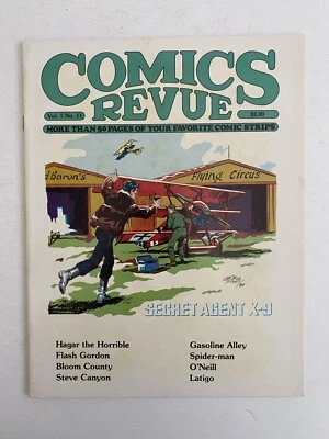 1985 COMICS REVUE Magazine #11 Spider-Man Flash Gordon - Image 1 of 4