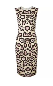 GIVENCHY Leopard Jaguar Printed Milano Jersey Dress $1990, szXS - Picture 1 of 9