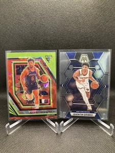 2022-23  Flux Quentin Grimes #49 Red Ice Prizm  + 2023 Mosaic Base #157