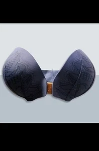 Evelyn And Bobbie Everyday Bustier Bra Size (04.10.078) 36D Navy - Picture 1 of 5