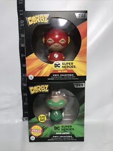 Dorbz: DC Universe - Green Lantern (Chase) #249 + Flash #248 - Vinyl Figures - Picture 1 of 16
