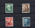 alter Sondermarkensatz Schweiz  " Pro Juventute 1942 " Mich. Nr. 412-15 gest.