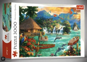 Trefl 3000 Piece Jigsaw Puzzle Island Life - Picture 1 of 24