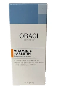 Obagi Clinical Vitamin C+ Arbutin Brightening Serum 1 oz - NIB - Picture 1 of 11