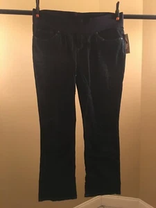 Oh mamma maternity pants GL-704 embroidery  back pocket XL Indigo - Picture 1 of 4