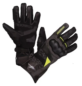 Motorrad Handschuh Modeka Panamericana Farbe: Schwarz/Gelb Gr: 10 - Bild 1 von 1