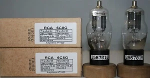 1MP 6C8G RCA NOS Neu im Karton schwarze Basis Made in USA Amplitrex getestet #3567018 3567019 - Bild 1 von 8