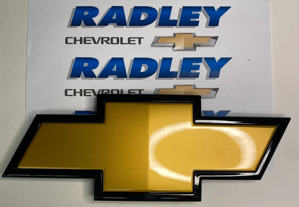 NUEVO GM OEM SILVERADO 2500 HD PARRILLA PARRILLA - EMBLEMA INSIGNIA PLACA DE IDENTIFICACIÓN CHEVY 22829420 Foto 1 de 1