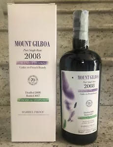 Rum Rhon Rom Pure Single Rum MOUNT GILBOA 9yo 2008 Velier c. Box - Foto 1 di 2