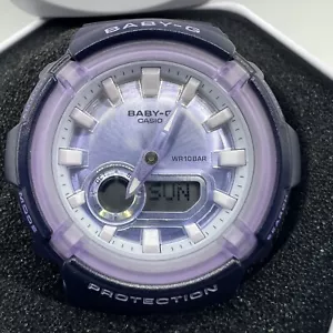 Casio Baby-G BGA-280DR-2A Dark Blue Resin Band Women Sports Watch NEW - Picture 1 of 23