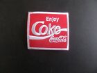 COCA-COLA "COKE" SODA EMBRODIERED IRON ON PATCH 2-3/4 X 2-3/4 FREE TRACKING Only $4.25 on eBay