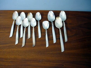 11Oneida Community Silverplate 7 Teaspoon 3 Tablespoon 1 Sugar Spoon South Seas - Picture 1 of 4
