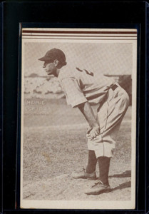 1934 Detroit Tigers Annis Furs Team Issue Heinie Schuble