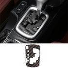 Carbon Fiber Central Control Gear Indicator Trim For Toy@ta Hilux Revo 2015-2021