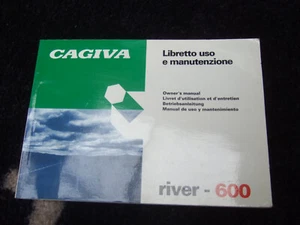 Cagiva River 600 Owners Manual - Picture 1 of 1