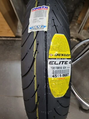 Dunlop Elite 4 Front Tire (130/70R-18) 4511-9687, Honda GL1800, BRAND NEW! - Image 1 of 2