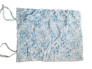 Martha Stewart Collection Macy's blue standard pillowcase 100% cotton - Picture 1 of 3