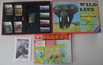 INNEN SELTENER TOP ZUSTAND: WILD LIFE! DAS große Tierspiel! 100% VOLLSTÄNDIG! - Bild 1 von 4