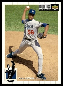 1994 Collector's Choice Pedro Astacio Los Angeles Dodgers #496 - Picture 1 of 2