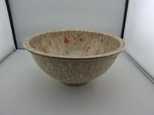 Cuenco mezclador vintage Texas Ware 118 confeti moteado melamina 10 pulgadas - Imagen 1 de 3