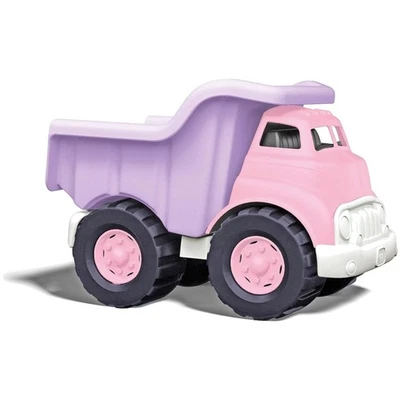 Imaginative Pink Dump Truck Toy: Learn Dumping Techniques with Eco-Friendly Fun - Image 1 of 4