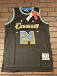 Camiseta deportiva de baloncesto negra CRENSHAW Bryant #24 Headgear Classics ~nunca usada~ M-2XL - Imagen 1 de 5