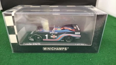 Minichamps Porsche 936 Martini 1976 1/43 Scale Model Car - Imagen 1 de 4