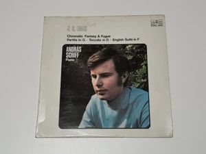 LP vinyle 33 T - Andras Schiff JS BACH Piano Works chromatic SLPX 11 690 #0297 - Imagen 1 de 7