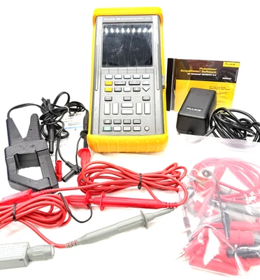 FLUKE 96B Series II ScopeMeter 60MHZ - Full Kit, New Battery! - Image 1 of 4