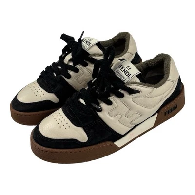 Fendi Match Low Top crema/negro Foto 1 de 4