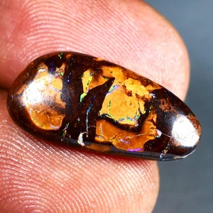 7.65 ct Premium Fancy (21 x 10 mm) Multi Color Australian Koroit Boulder Opal - Picture 1 of 1