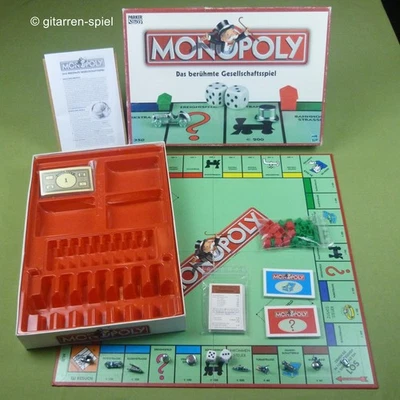 Monopoly - Komplett Top - Euro-Version für 8 Spieler mit 10 Metallfiguren Parker - Bild 1 von 4