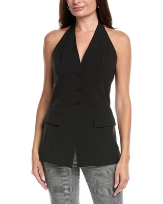 Kenneth Cole Three Button Halter Vest Women's - Image 1 of 3