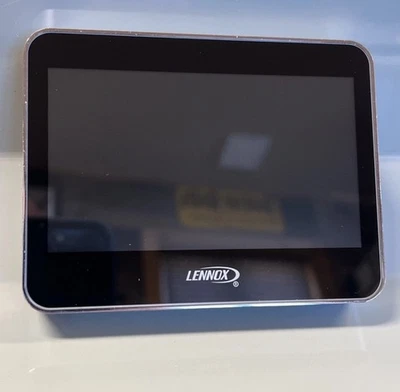 LENNOX ComfortSense 7500 Programmable Thermostat Black Silver NEW Open Box - Image 1 of 4