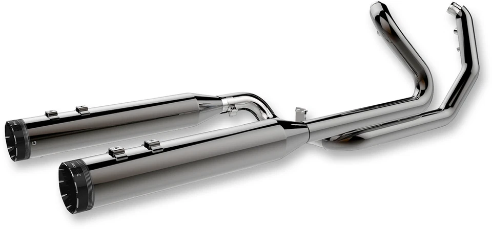 KHROME WERKS se adapta al sistema de escape Dominator 2 en 2 con silenciadores de 4-1/2" - Foto 1 de 1