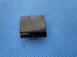 2001 - 2007 Mercedes C240 C320 Used Front Bumper Tow Hook Cap Black - Picture 1 of 7