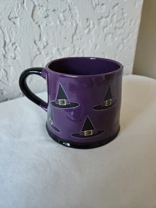Hokuspokus Hexenhut Halloween Kaffee Suppe Becher Tasse Lila 16oz - Bild 1 von 7