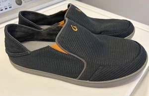 Olukai Nohea Mesh Schuhe Herren Gr. M12 Grau Mesh Slipper Halbschuhe Sneaker Bootfahren - Bild 1 von 8