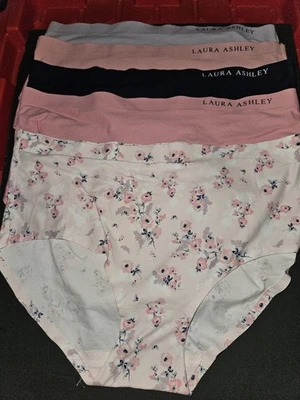 Juego de 5 calzoncillos Laura Ashley talla mediana nuevos sin etiquetas Foto 1 de 4