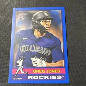 Heritage Greg Jones Blue Border # 392 2025 - Imagen 1 de 2