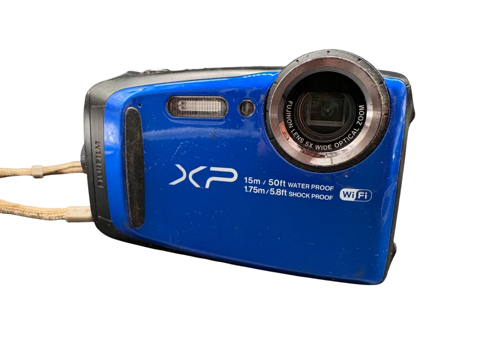 Fujifilm FinePix XP90 Digitalkamera Wasserdicht Unterwasser Blau Urlaub - Bild 1 von 4
