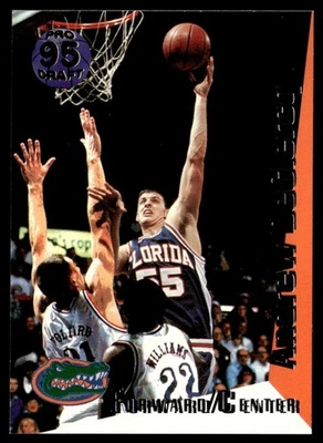 1995-96 Collect-A-Card Andrew DeClercq Florida Gators #43 - Image 1 of 2