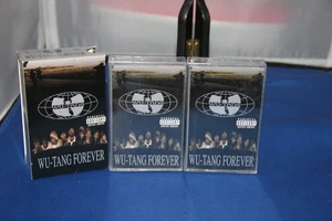 Vintage Wu Tang Clan Wu Tang Forever Cassette Tape 1 & 2 and Outer Sleeve - Picture 1 of 3