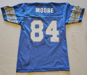 Camiseta de fútbol americano Herman Moore campeón Detroit Lions NFL juvenil pequeña rara de colección - Imagen 1 de 15