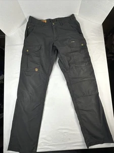 Fjällräven G-1000 Herren Aktiv Hose Größe 50 Bundweite 34X36 Grau Wandern Outdoor - Bild 1 von 16