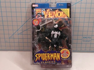 Spider-Man Classics Venom Action Figure & Comic, Toy Biz/Marvel 2000 - Picture 1 of 6