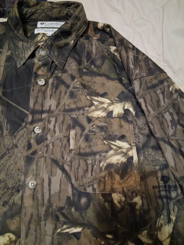 Camisa Camisa COLUMBIA x REALTREE Camuflada Manga Larga Abotonada Talla Grande Caza Foto 1 de 4