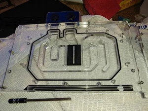 Bloc d'eau Bitspower Nebula VGA pour MSI GeForce RTX 4090 SUPRIM (2e édition) - Photo 1/3