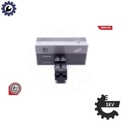 SWITCH WINDOW REGULATOR 37SKV170 FOR VW GOLF/VII/SPORTSVAN/ALLTRACK PASSAT/B8 - Image 1 of 4