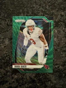 2024 Panini Prizm Budda Baker Green Wave Prizm #5 - Picture 1 of 2